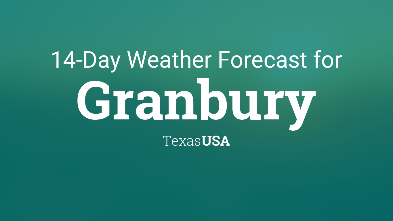 granbury weather