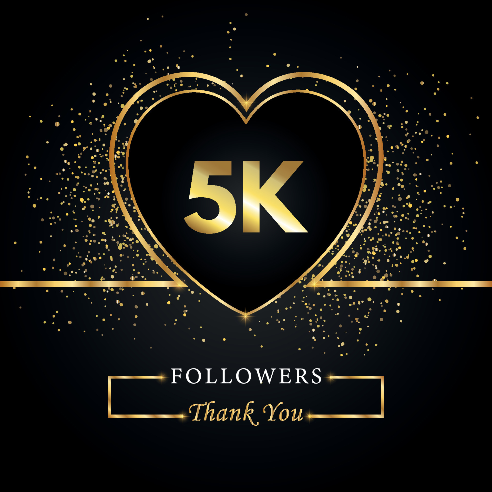 5k followers thank you