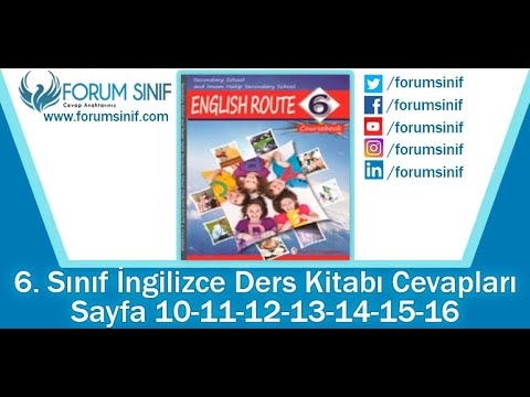 6 sınıf ing ders kitabı cevapları