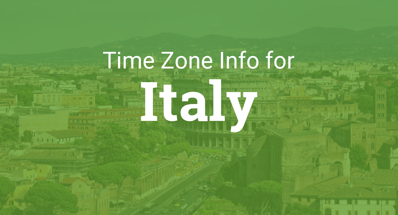 italy time zone