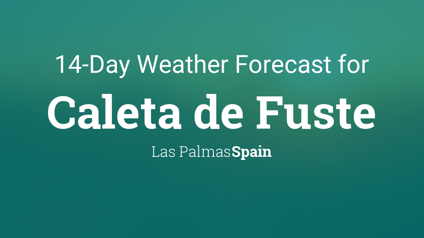 weather caleta de fuste