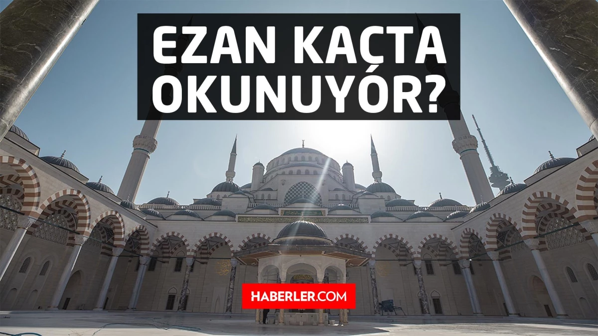 ikindi ezanı konya