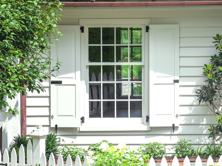 pvc window shutters exterior