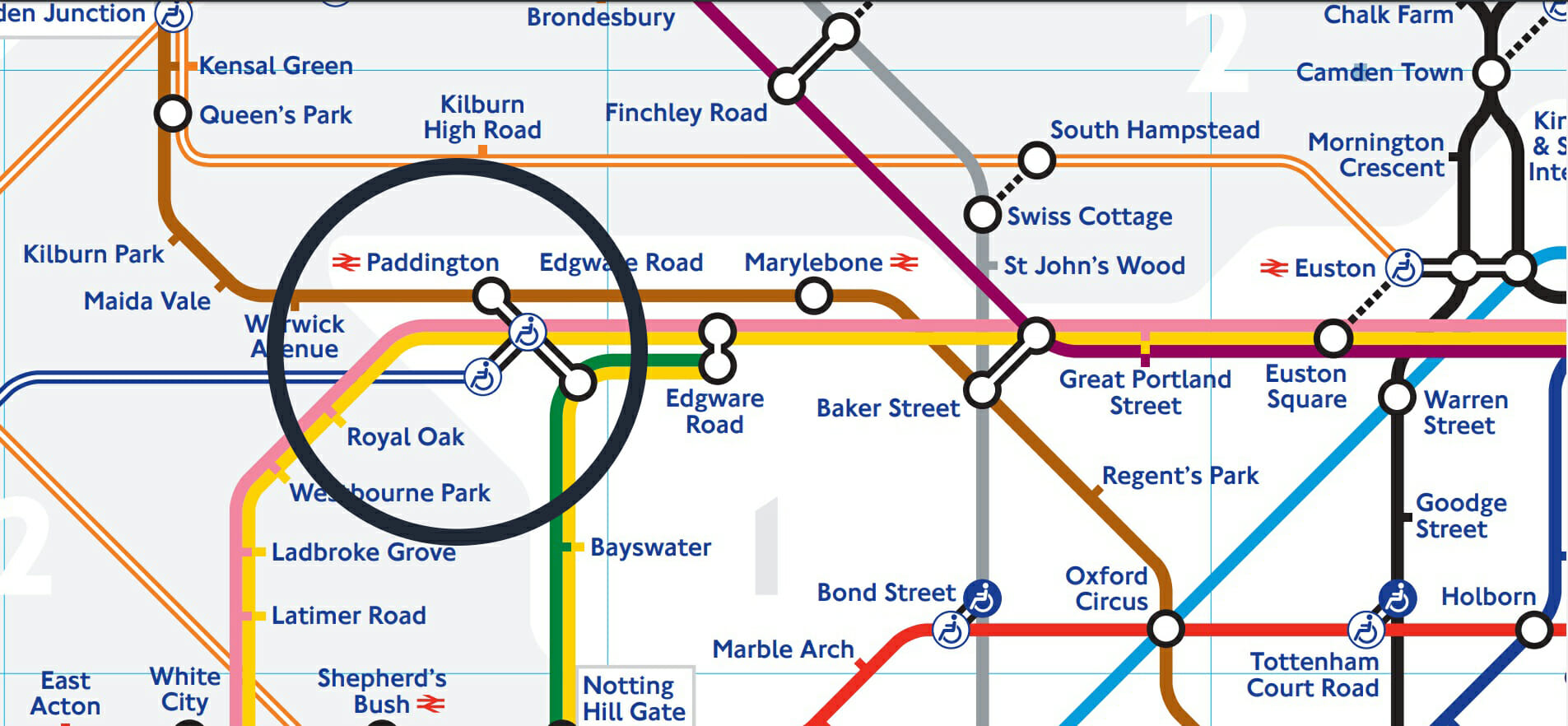 paddington station underground