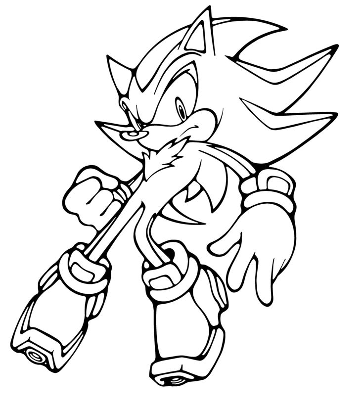 dark sonic ausmalbilder