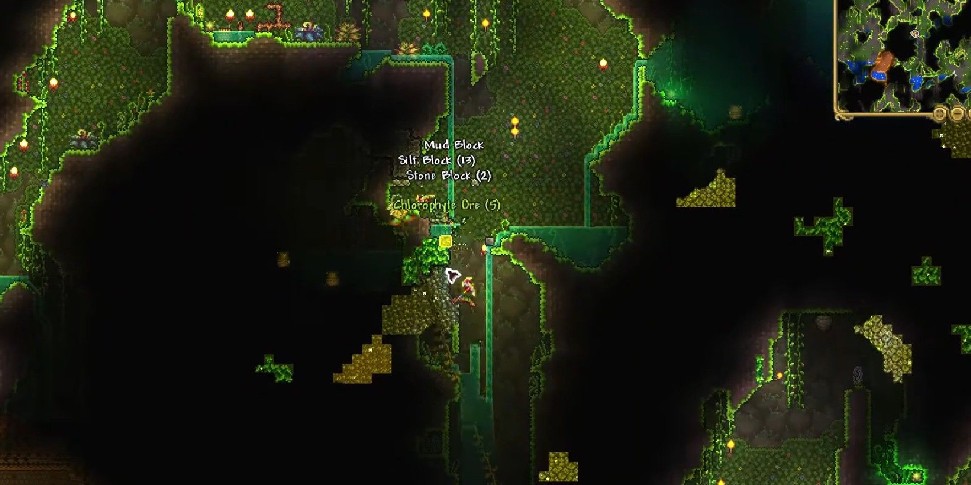 chlorophyte terraria