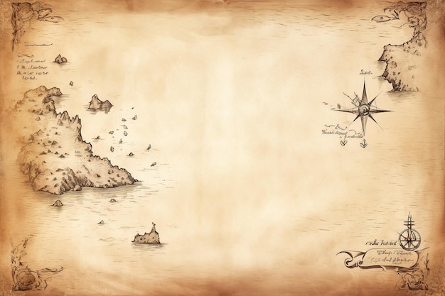 treasure map background