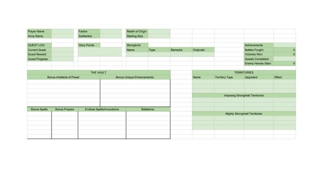 path to glory tracker