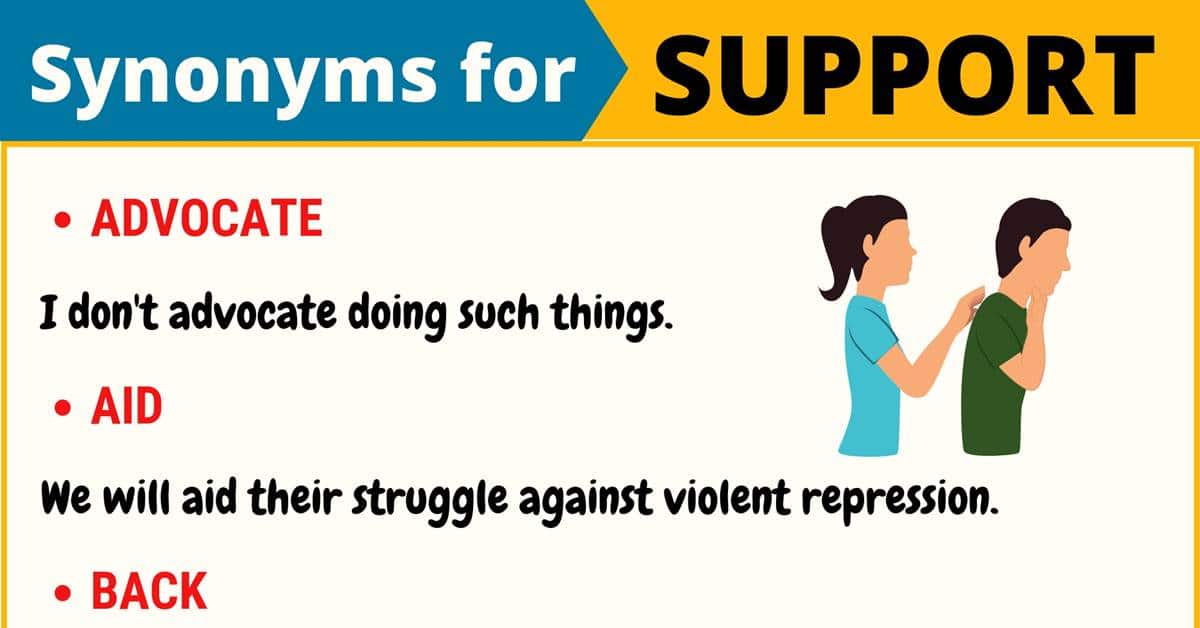 supportsynonym