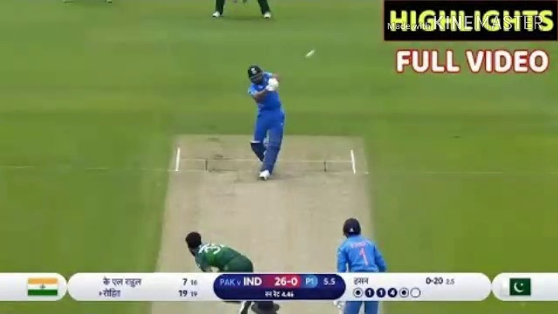 india vs pakistan world cup full match