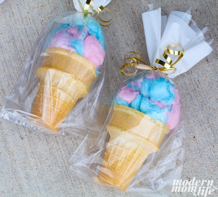 cotton candy party favors