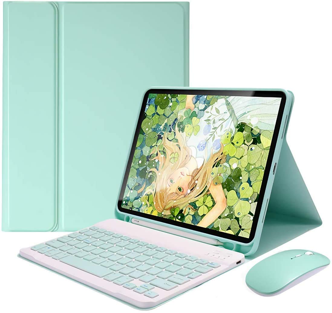 ipad case with keyboard and pencil holder