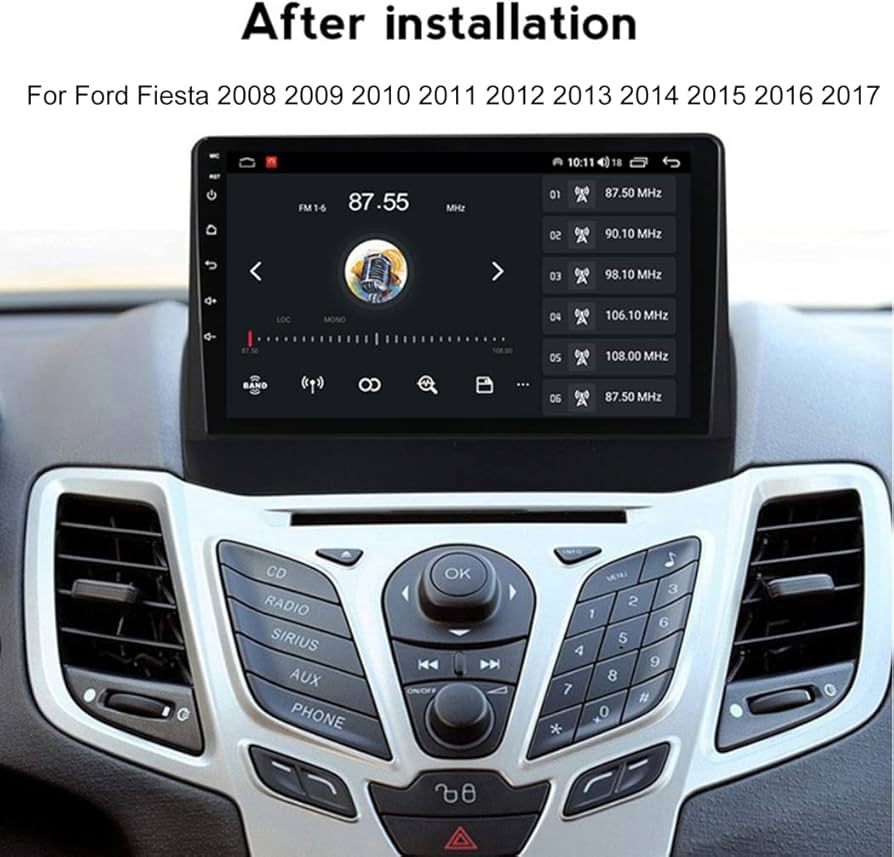 estereo para ford fiesta 2012