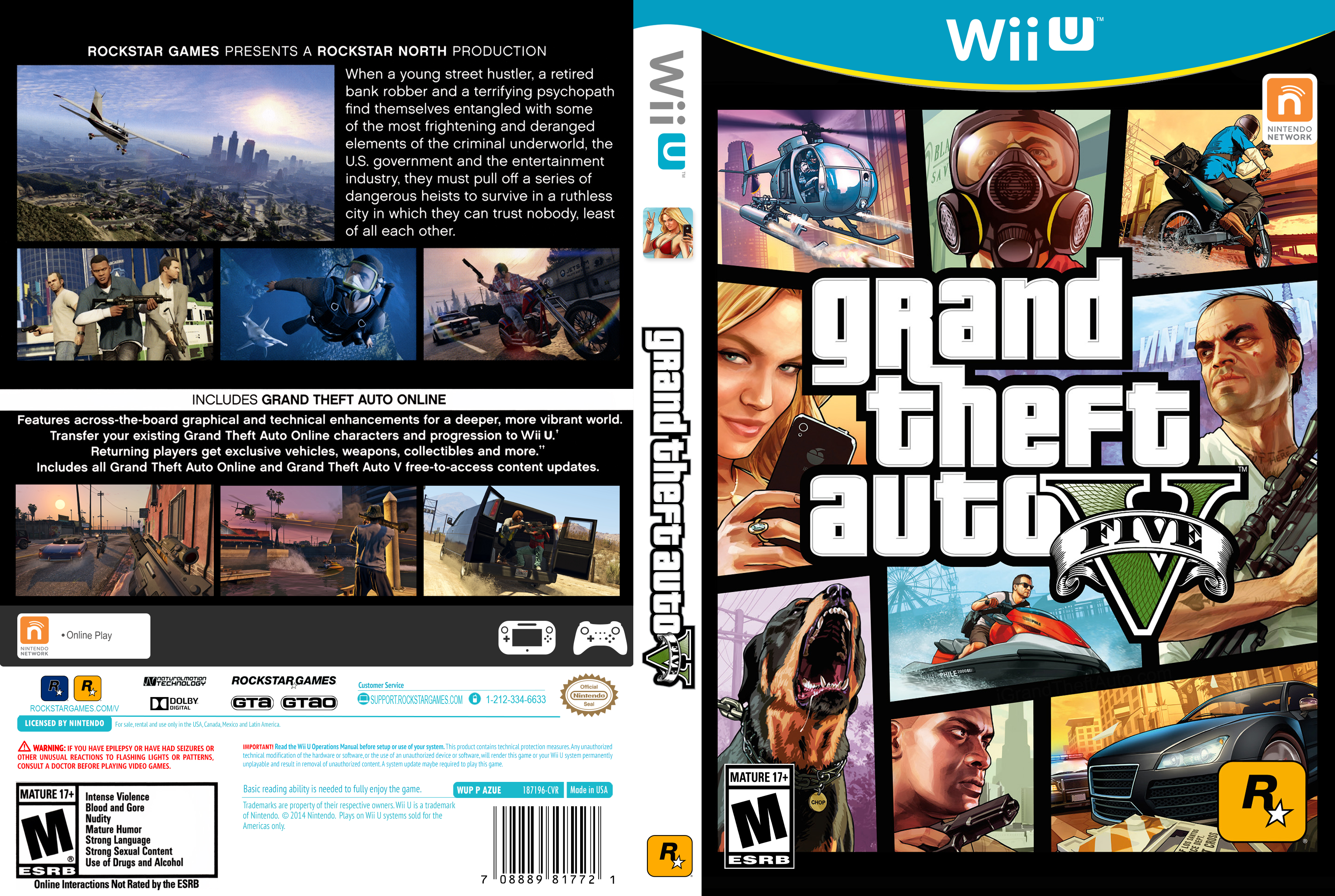 grand theft auto 5 wii u