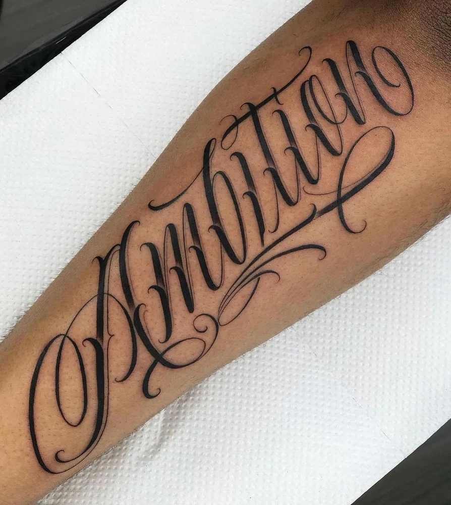 tipos de letra tatuaje