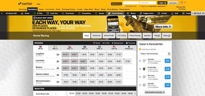 betfair sportsbook