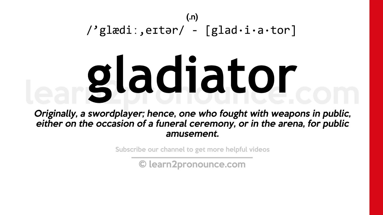 gladiator in tagalog