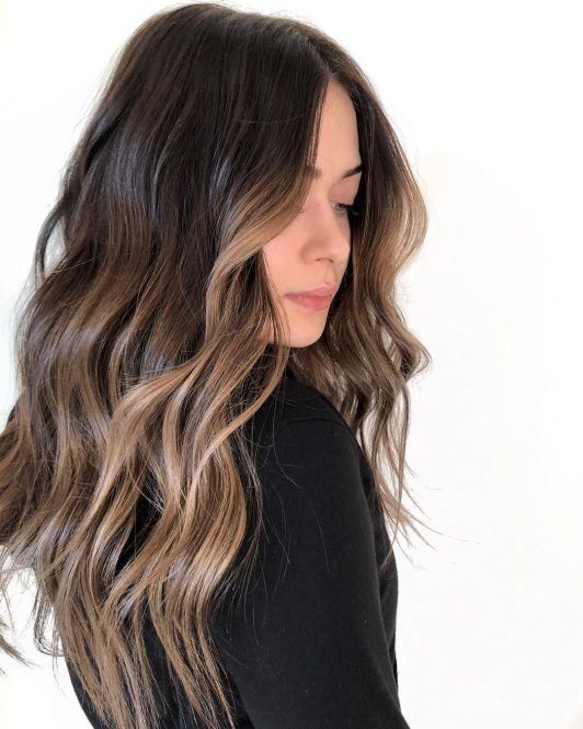 brown balayage