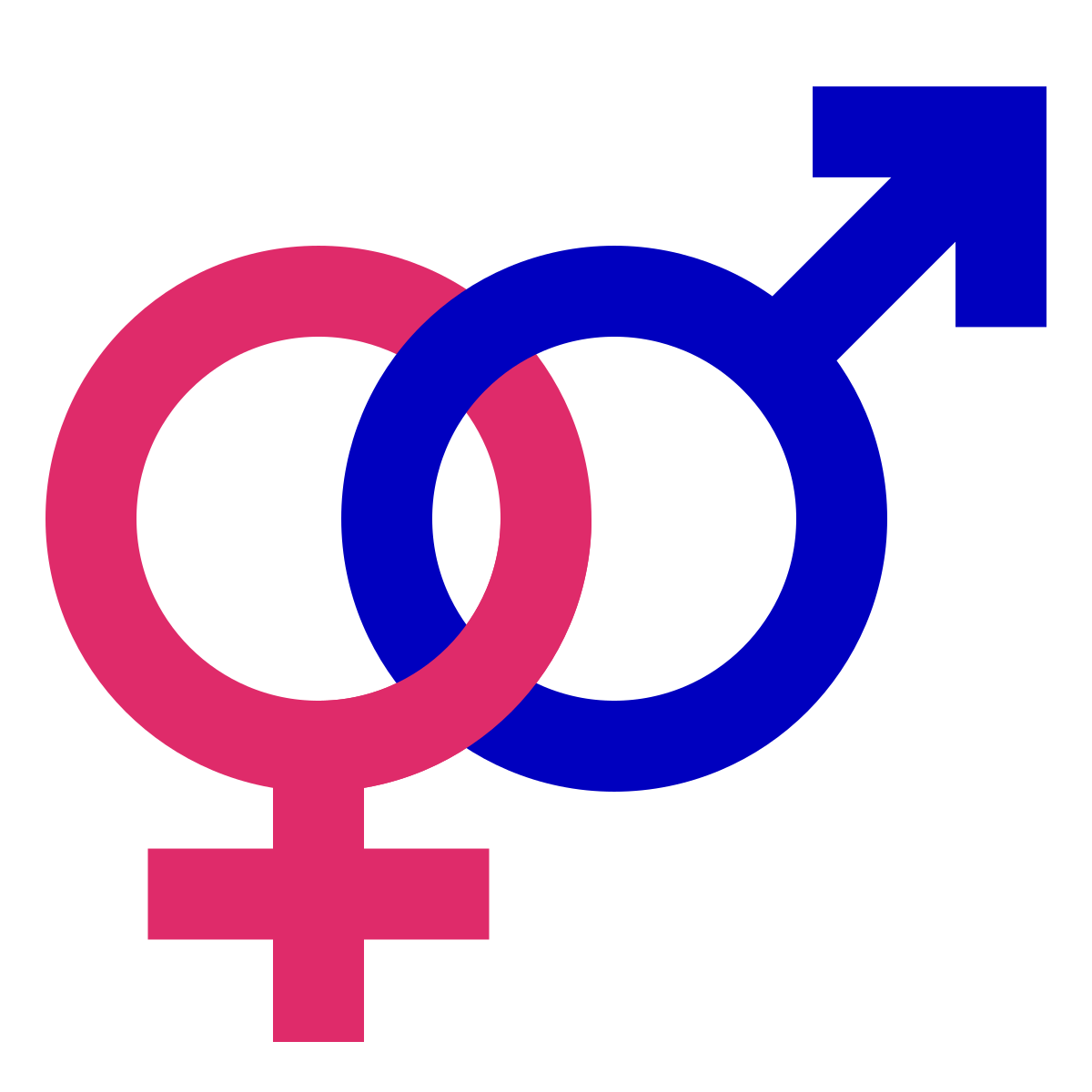 heterosexual symbol