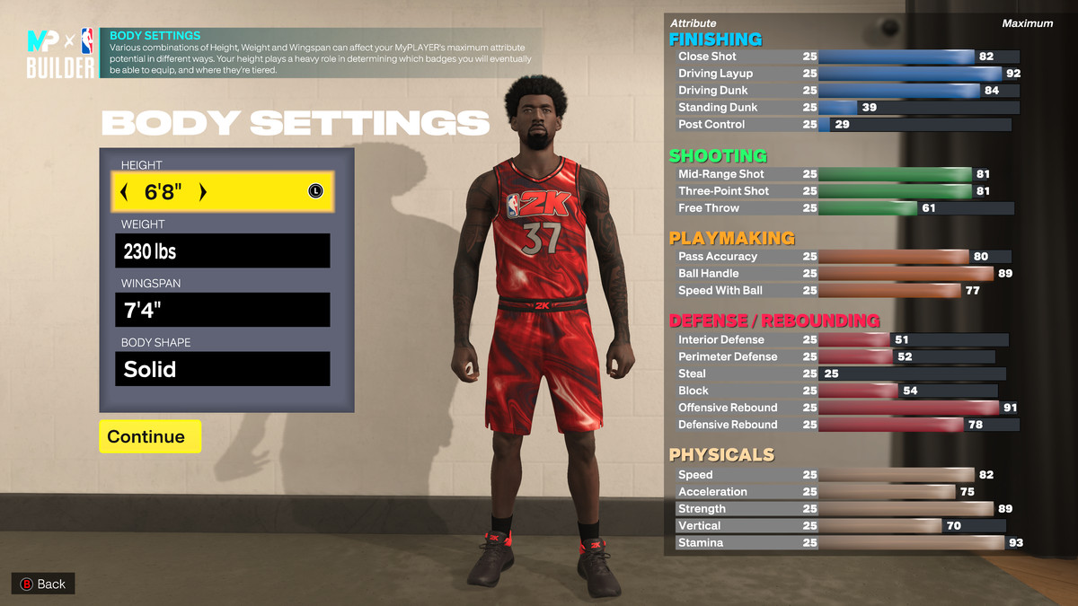 2k my player build