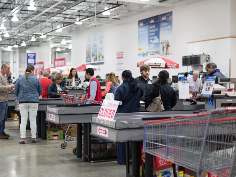 salary of cashier at costco
