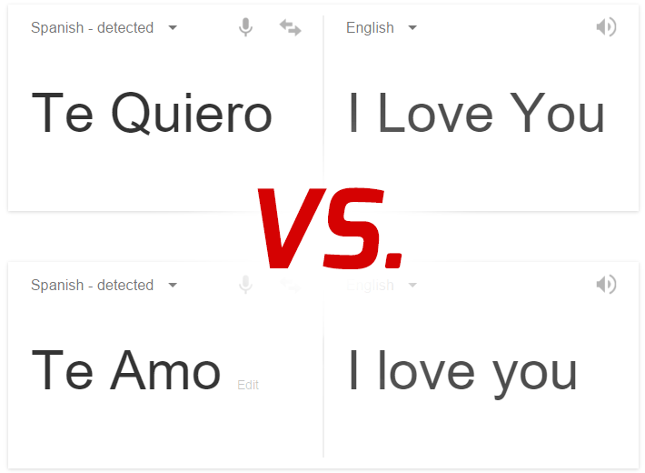 i love u in spanish