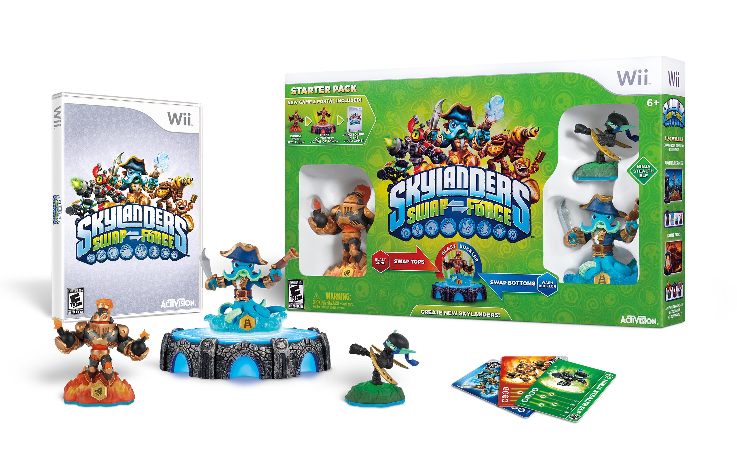 skylanders starter pack swap force