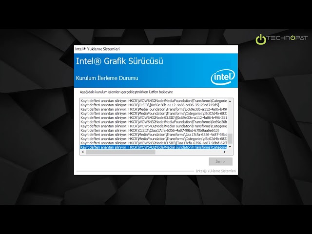 intel hd graphics görüntü bağdaştırıcısı driver