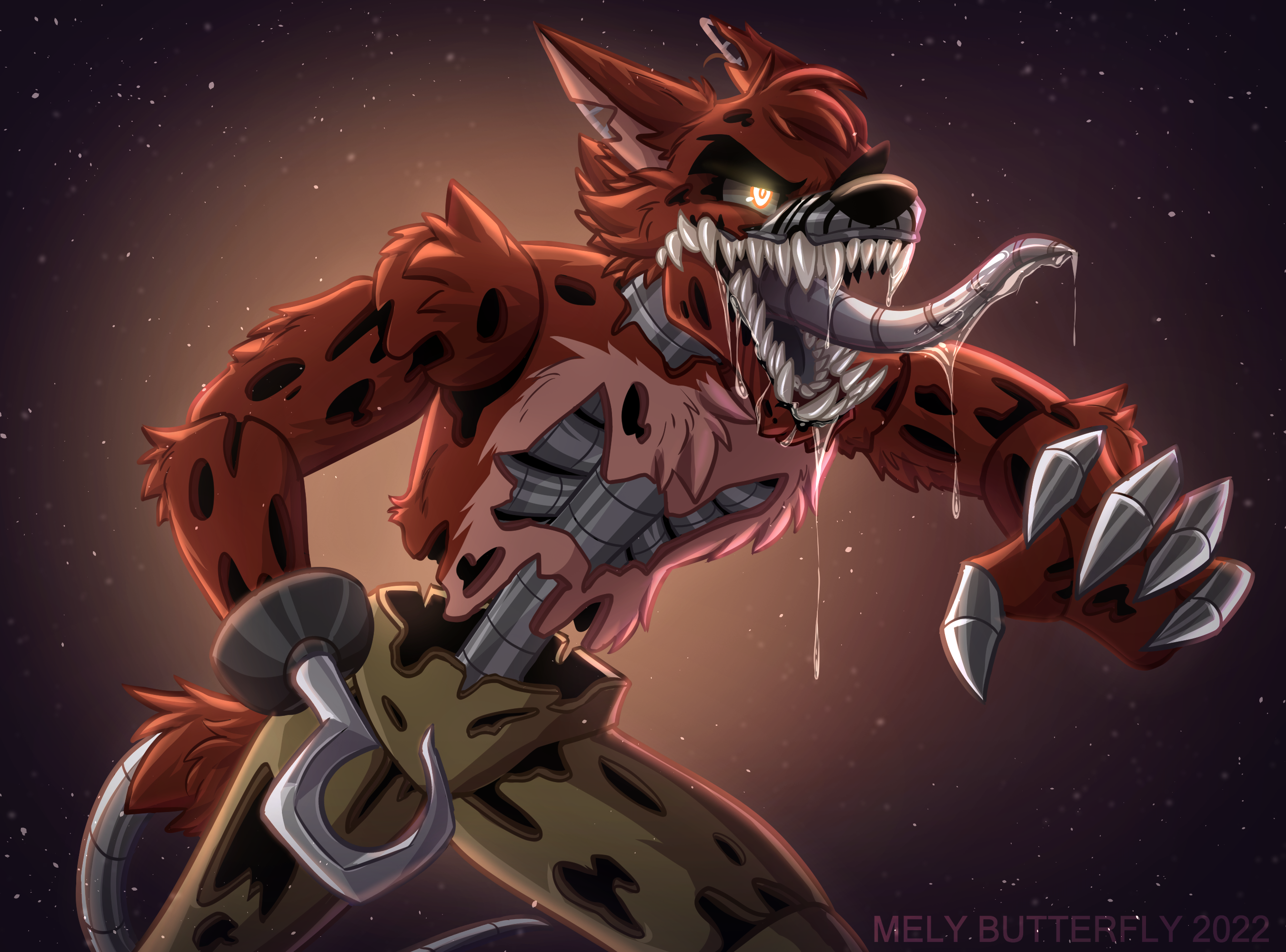 show me a picture of nightmare foxy