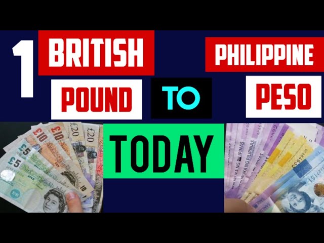 philippine peso to pound sterling