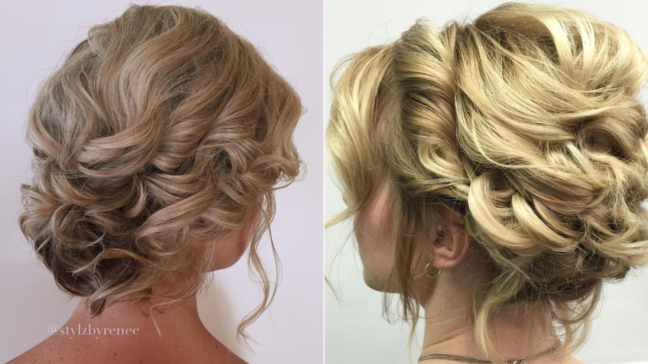 formal hair for shoulder length hair