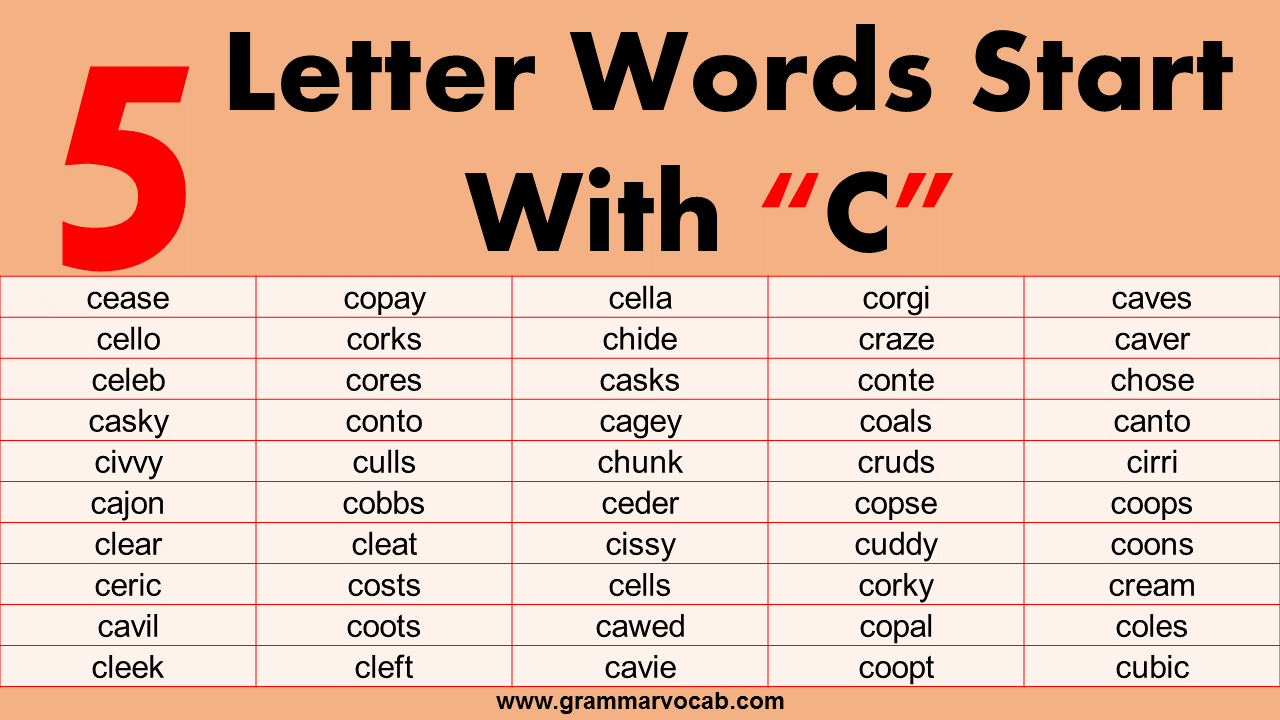 5 letter words beginning with cre
