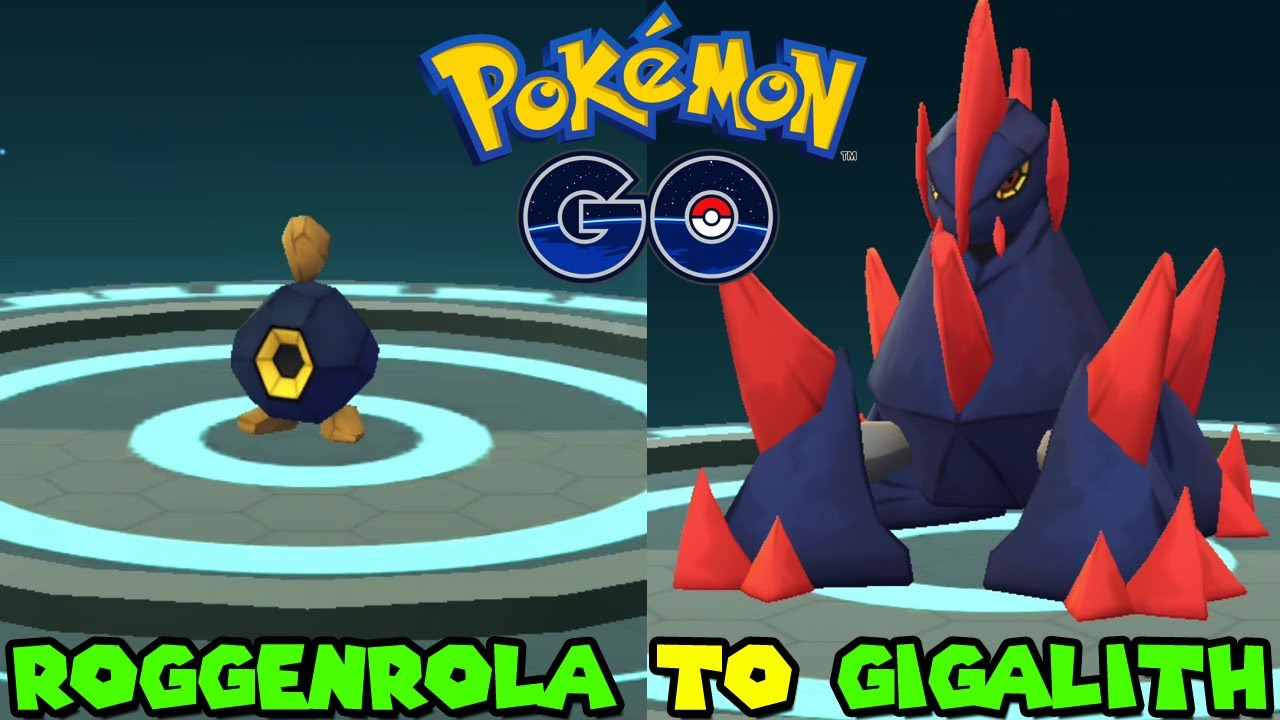 roggenrola evolution