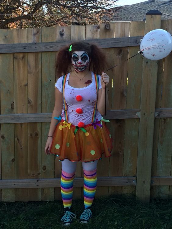 killer clown outfit