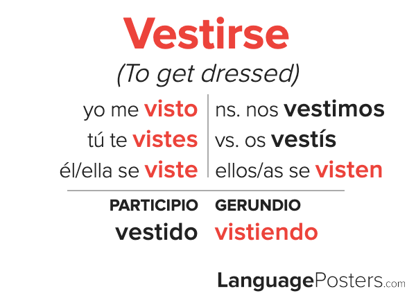 se viste in english