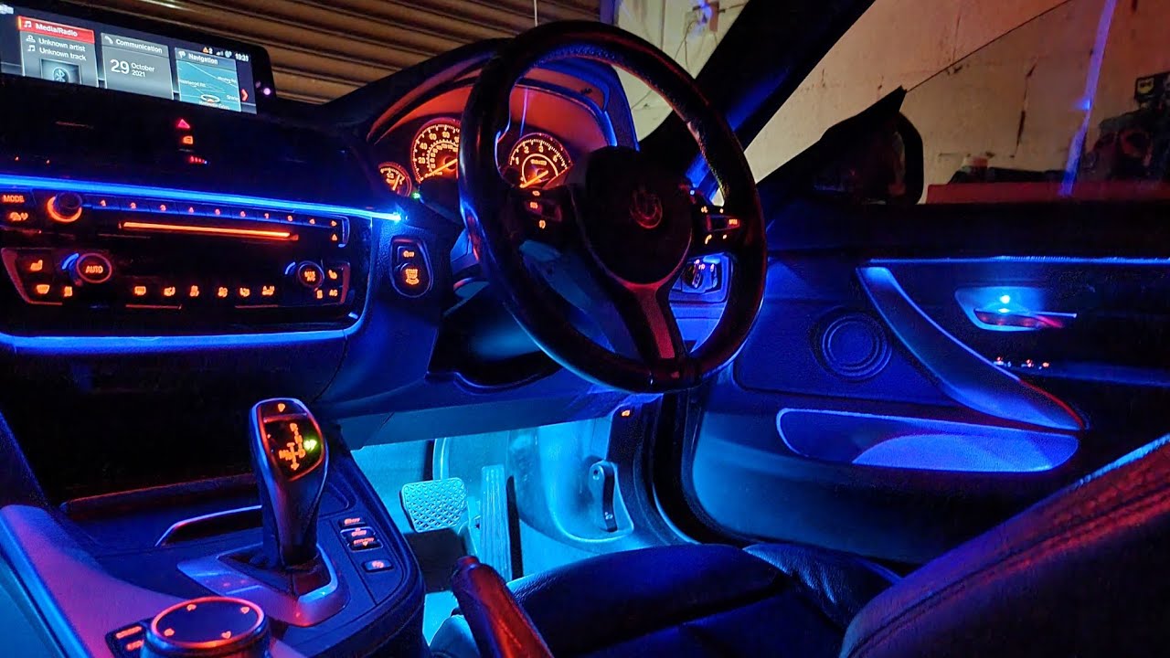 bmw interior lights