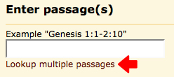 bible gateway passage lookup