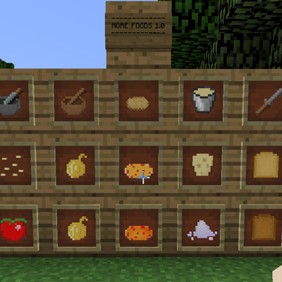 minecraft more food mod 1.7 10