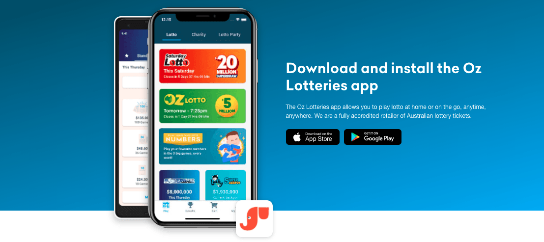 oz lotteries app