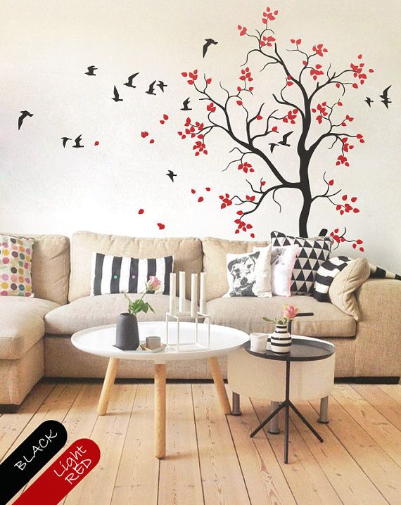 wall art decals for living room