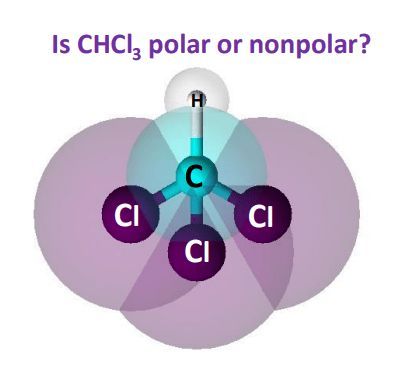is chcl3 polar or nonpolar
