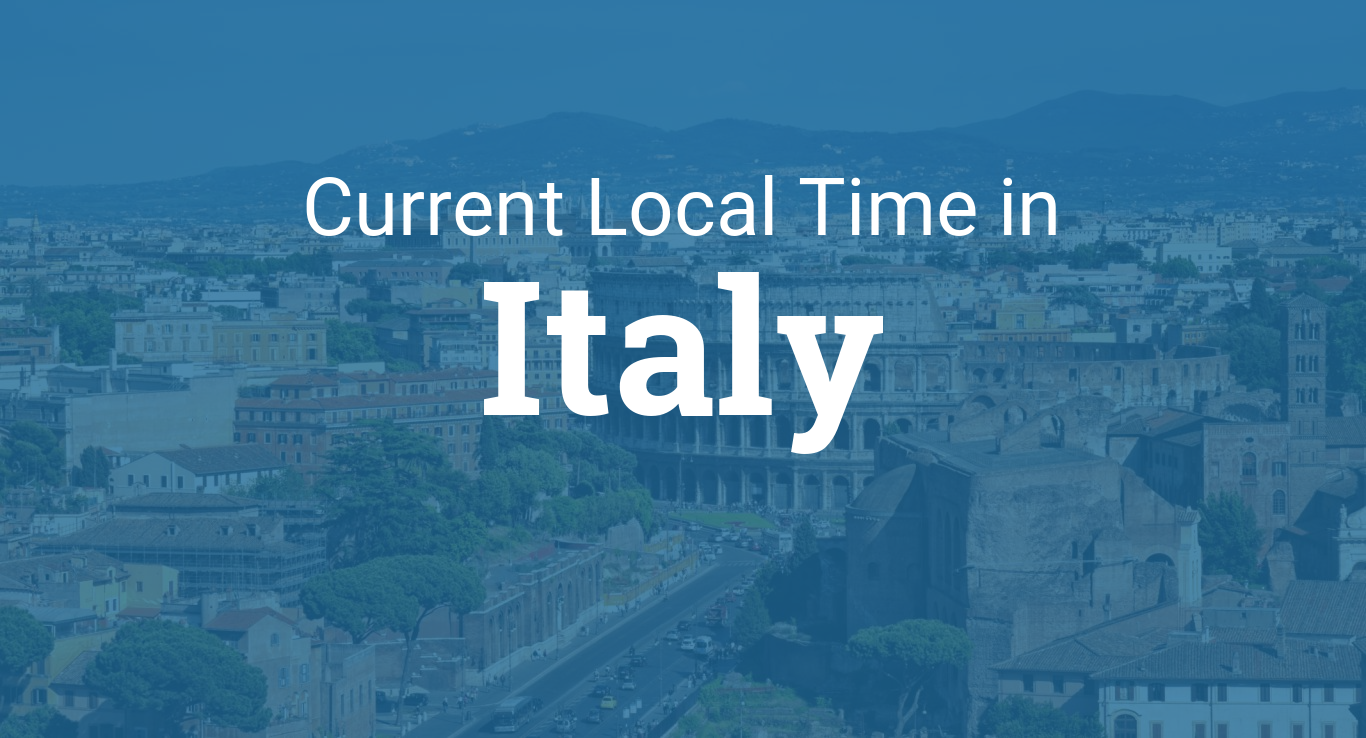 what is the current time in italy