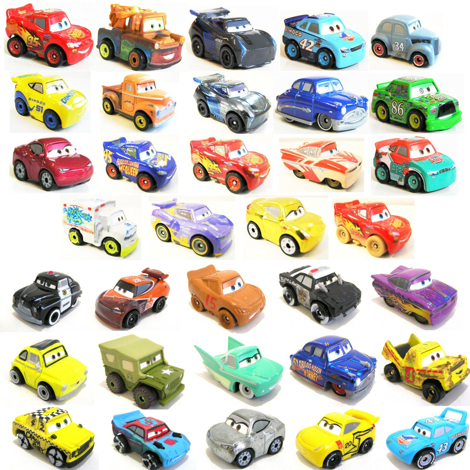 disney cars mini racers