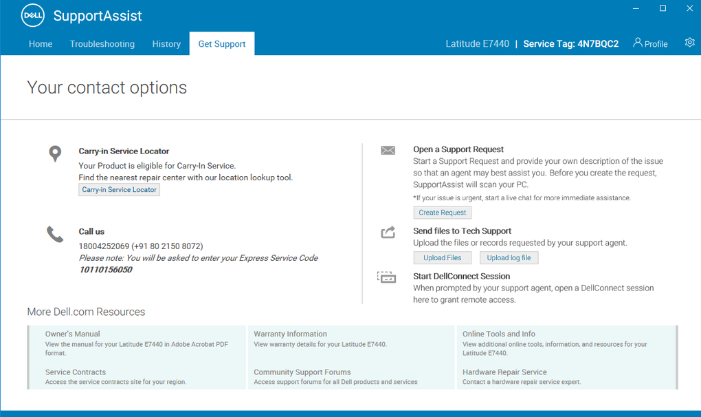 dell support assist