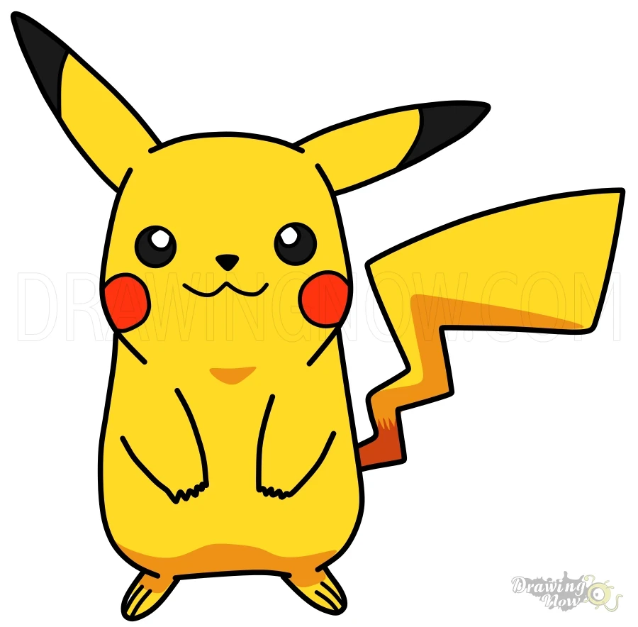 draw pikachu