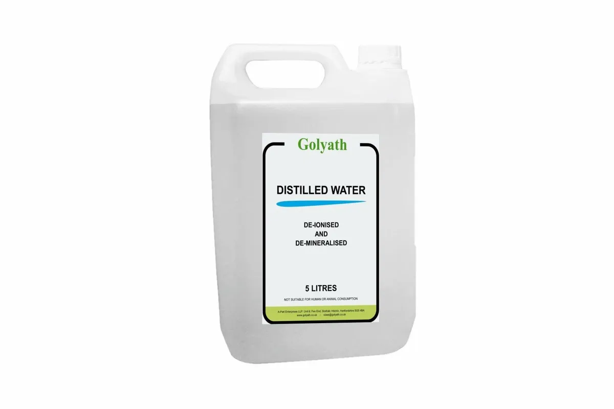 distilled water 5 litre