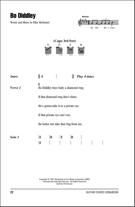 bo diddley lyrics