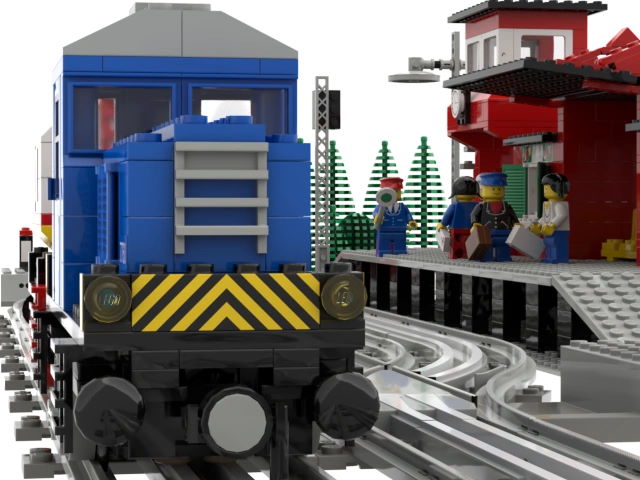 lego train 12v