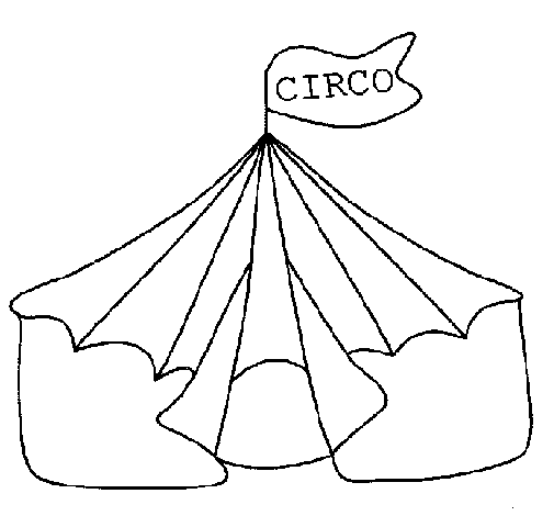 dibujos de circo para imprimir y colorear