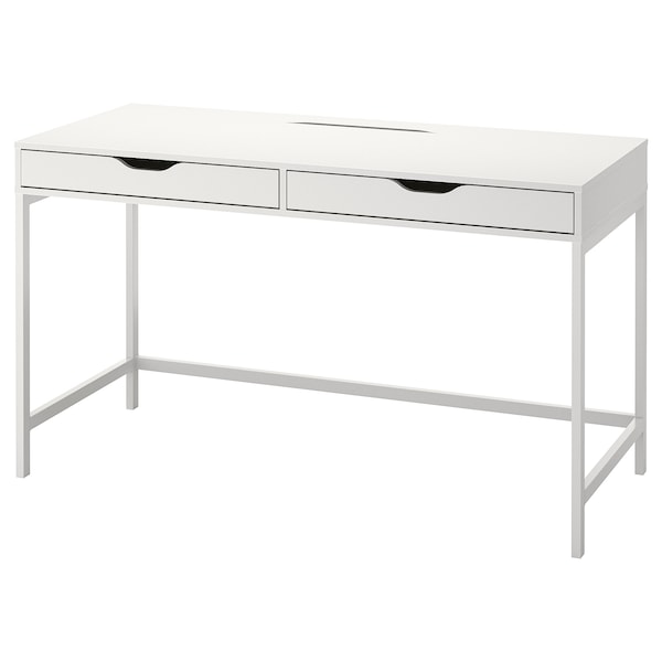 ikea white study table